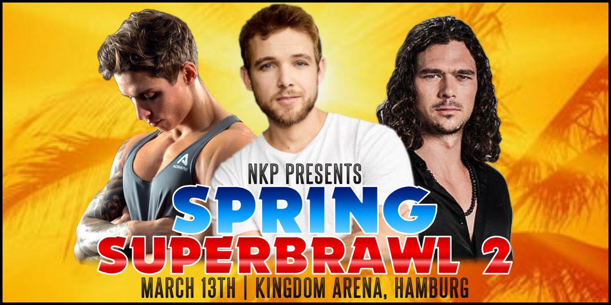 NewKingdomPRO's tweet photo. SPRING SUPERBRAWL II
March 13th, Hamburg, Germany

https://t.co/hlgyQg2rbL
Now streaming on @Ev0lveNetwork https://t.co/MCSyAONksr