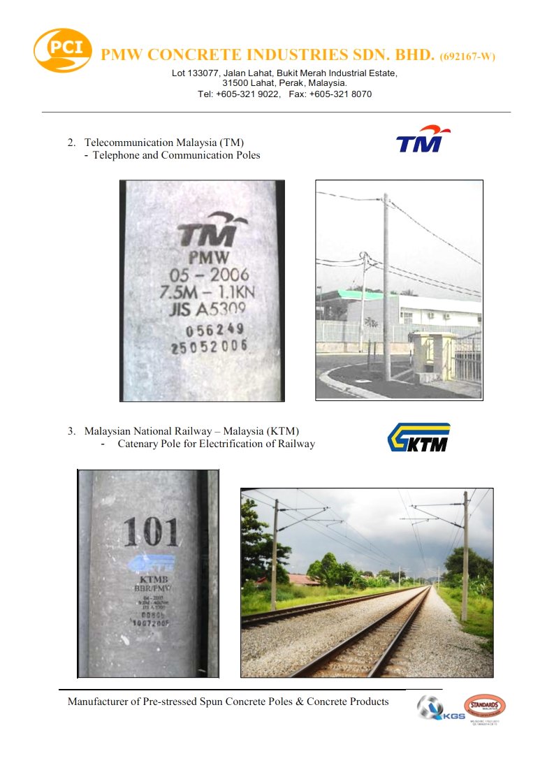 Pmw Industries Sdn Bhd On Twitter Tm Tnb Pre Stressed Spun Concrete Poles Catalogue Click On Our Website On The Bio For More Info Concretepoles Poles Pmwindustries Tm Tnb Catalogue Https T Co R594fb3ckf
