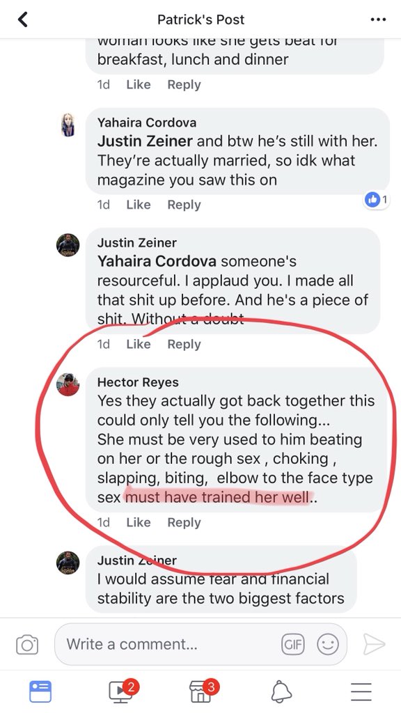 mxxxdi's tweet photo. Y’all are disgusting. #domesticviolence is not funny. What #Danry Vasquez did is not a joke. https://t.co/C73D5fNyoT