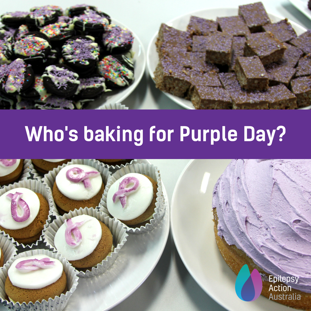 Action4Epilepsy's tweet photo. Bake sales are a great way to #fundraise for #PurpleDay!
What’s #treats are you turning #purple?
https://t.co/qxGQ1kcFry
#getinvolved #bakesale #purpletreats #EpilepsyActionAus https://t.co/lRLwr20Syo