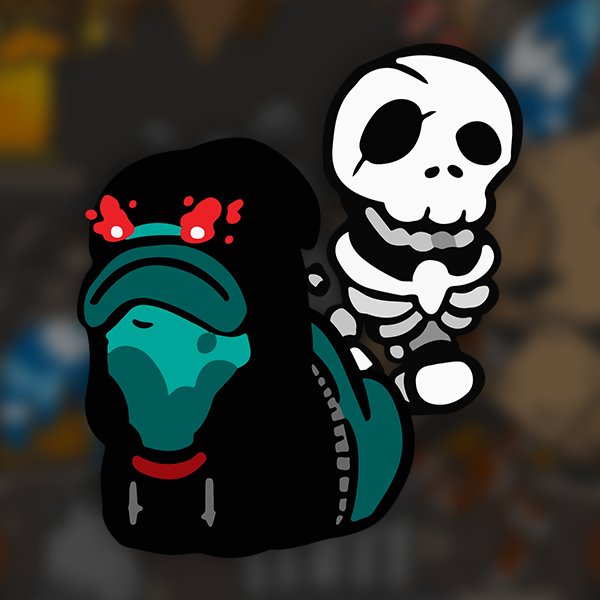 SlugSlasher's tweet photo. Shunned by their peers, left behind by the slug education system, the Necromancers turned to the dark side to gain powers beyond their wildest dreams! (Noone tell them that slugs don’t have skeletons, though) #indiegame #indiedev #conceptart https://t.co/cO0bBwhAzT