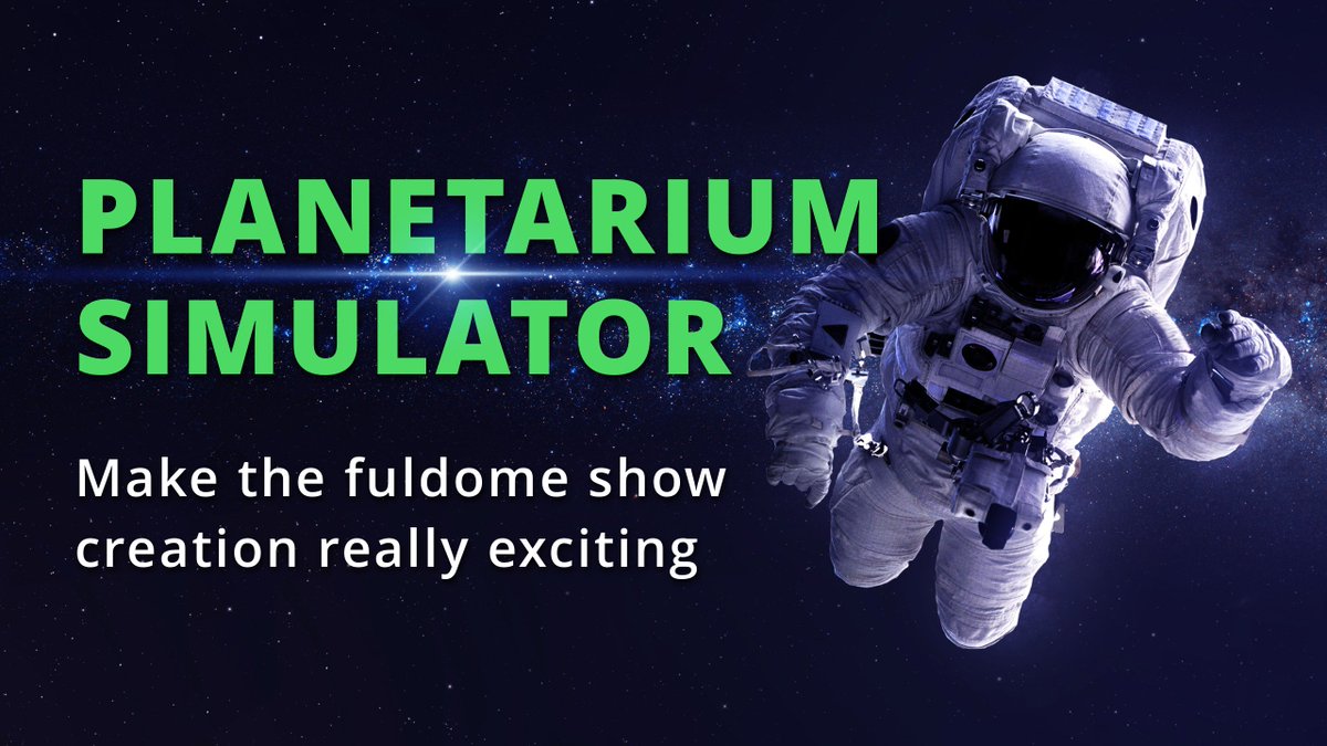 altair_vr's tweet photo. Read about our new product "Free VR Planetarium Simulator for content producers" at https://t.co/HRocOEOJgP … 

#altairvr #vrsimulator #fulldomeshow #ico https://t.co/GhCxeAFjge