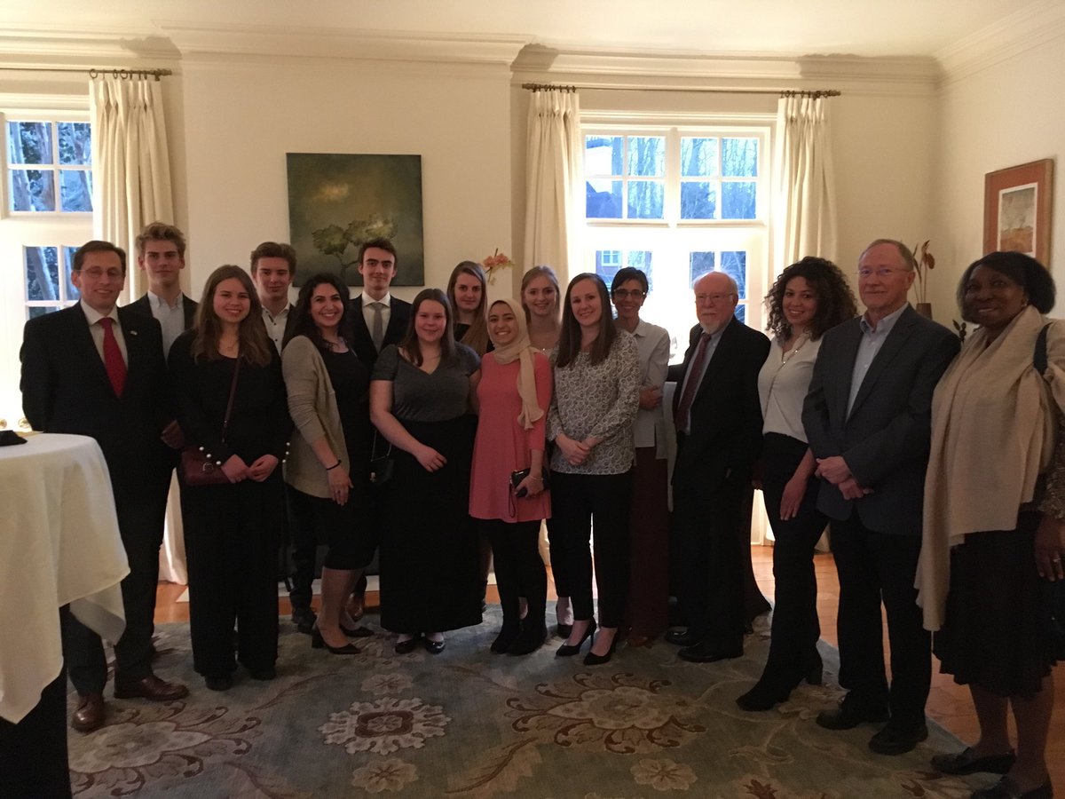 It was a real pleasure hosting the group of Belgian students participating in the Department of State’s International Visitors Leadership Program. <a href="/usembbrussels/">US Embassy Brussels</a> <a href="/gciv/">GCIV</a>