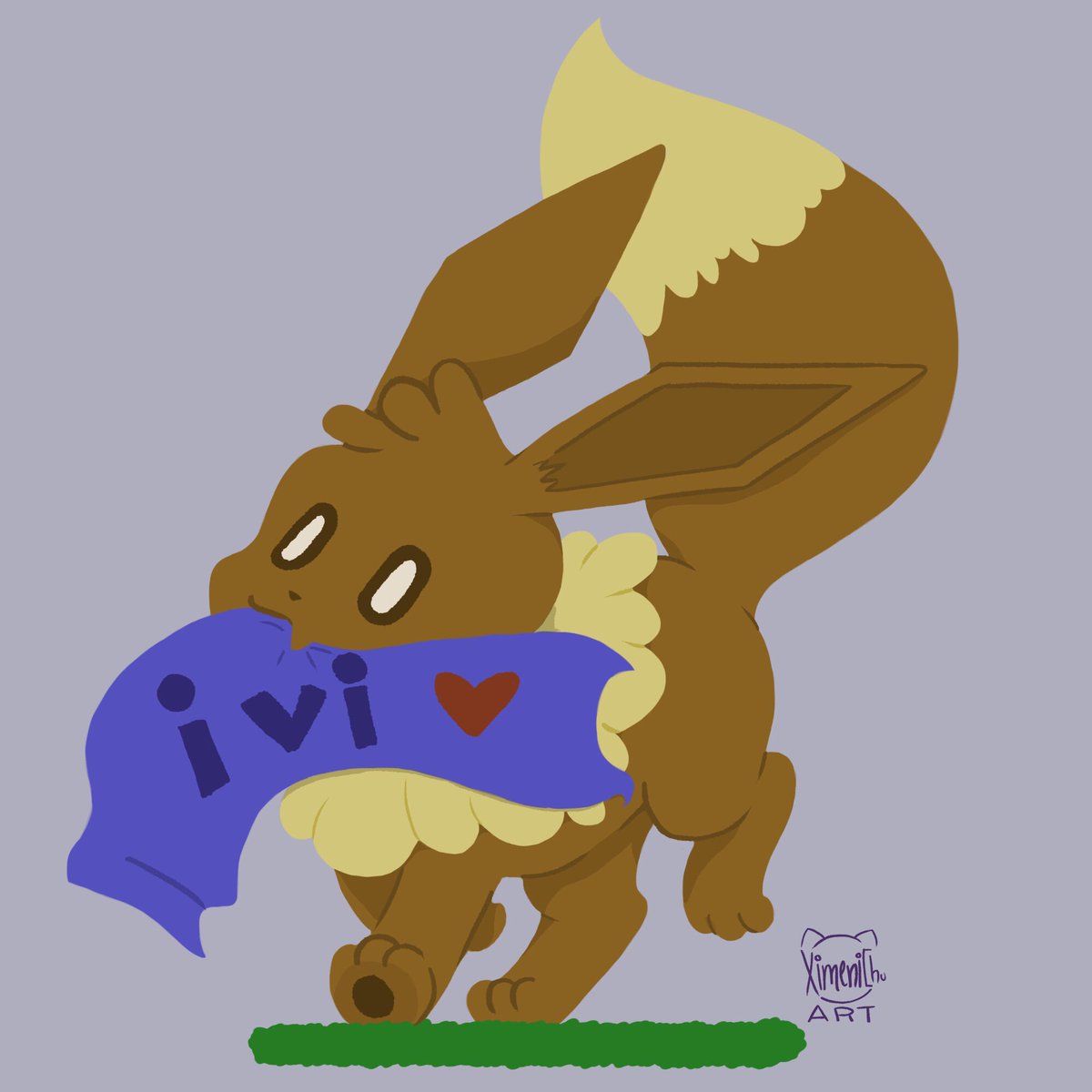 XimeniChuArt's tweet photo. Commisioned eevee :3 #ximenichuart #pokemonfanart #eevee https://t.co/qqlsIUZF5H