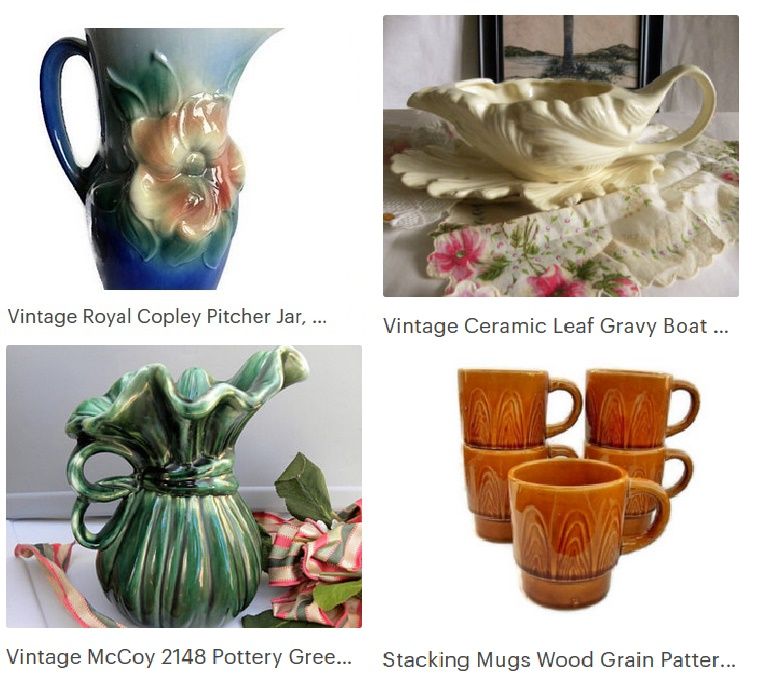 fieldsofvintage's tweet photo. Vintage #McCoy 2148 Pottery #GreenPitcher, #FlowerVase, #USAPottery Arts Crafts, #bungalowDecor https://t.co/u1jEPVyVt3 #ETSY https://t.co/ewMMtSXxqr