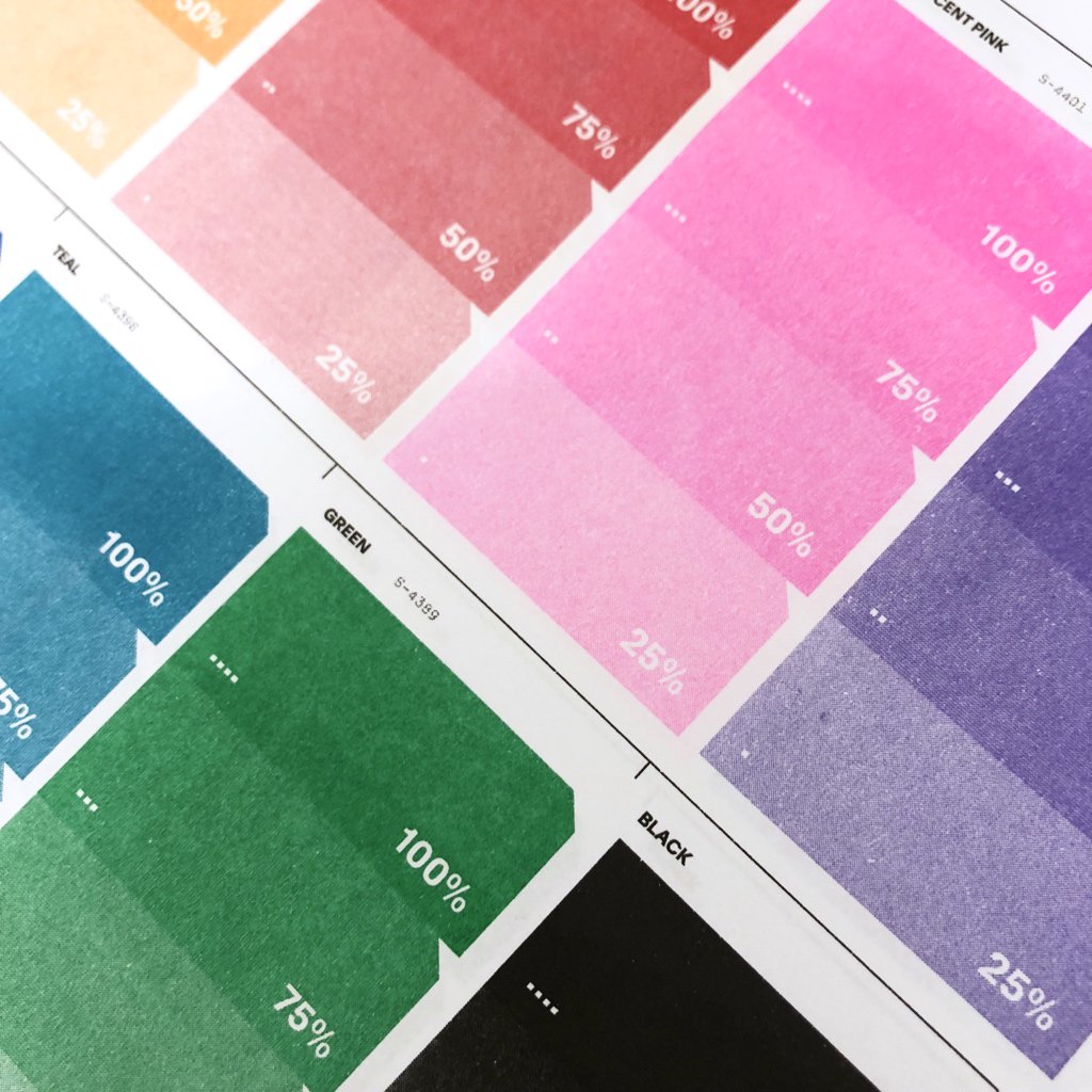 Riso Color Chart