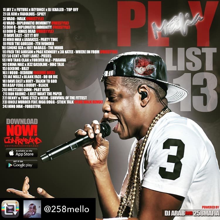 Powered by <a href="/Arabmixtapes/">Real Dj ArabMixTapes</a>   &amp; <a href="/258Mafia/">25/8 Radio</a>  
🔊NEW PLAYLIST 13 OUT NOW!!!
D O W N L O A D THE APP NOW❗
contrabandhiphop.com