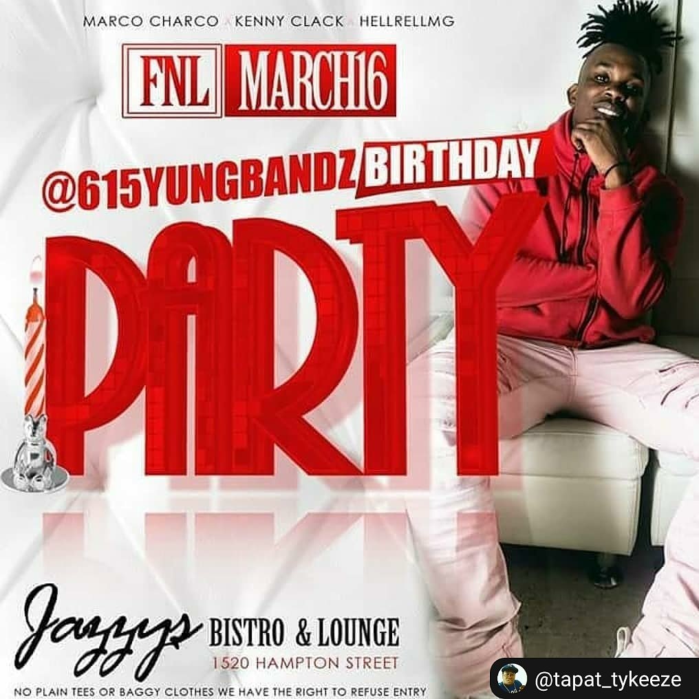 tykeeze's tweet photo. This Friday at Jazzy https://t.co/OP6Lk6VHHK