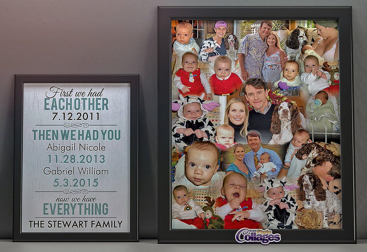 PictureCollages's tweet photo. A #PictureCollage is the #PerfectIdea for any #SpecialOccasion. #MothersDay, #FathersDay, #Anniversaries...just by sending images/photos of your favorite, most precious memories. In a rush? We make special #CanvasPrints w/ no images too! https://t.co/4vvba3gGc5
