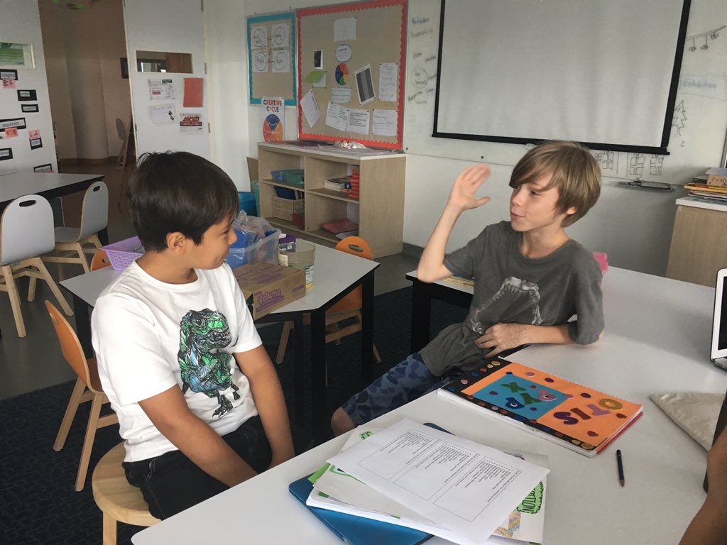 garrettispp's tweet photo. Sharing Exhibition knowledge so far. Students gauging how far they have progressed. #ISPPassessment @ISPPCambodia @LouWaldron @MichelleJteach https://t.co/BGtvkq8dyw
