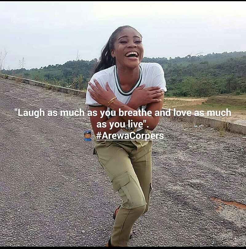 ArewaCorpers's tweet photo. "Laugh as much as you breathe and love as much as you live".
👮  #IbomKopa  #IbomCorper #Beauty #Smile #Laugh #Live #Love #Breathe #LifeHacks #LifeHack

#QualityTime #whispersofsweetnothings #RipplesDialogue #Nigeria #photography #HappinessJourney #OwnNAIJA #BBNaija #GalaxyS9 https://t.co/Dr2dIsAHIG