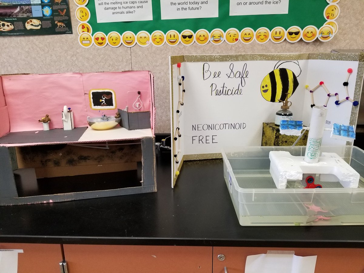 PerkScience's tweet photo. This latest project was all about Ss choice, Ss voice, and real world issues! I was so impressed at the solutions the Ss came up with and the prototypes they designed! #schoolisreal #WCHackersClub #NGSS https://t.co/yBHWghZm3i