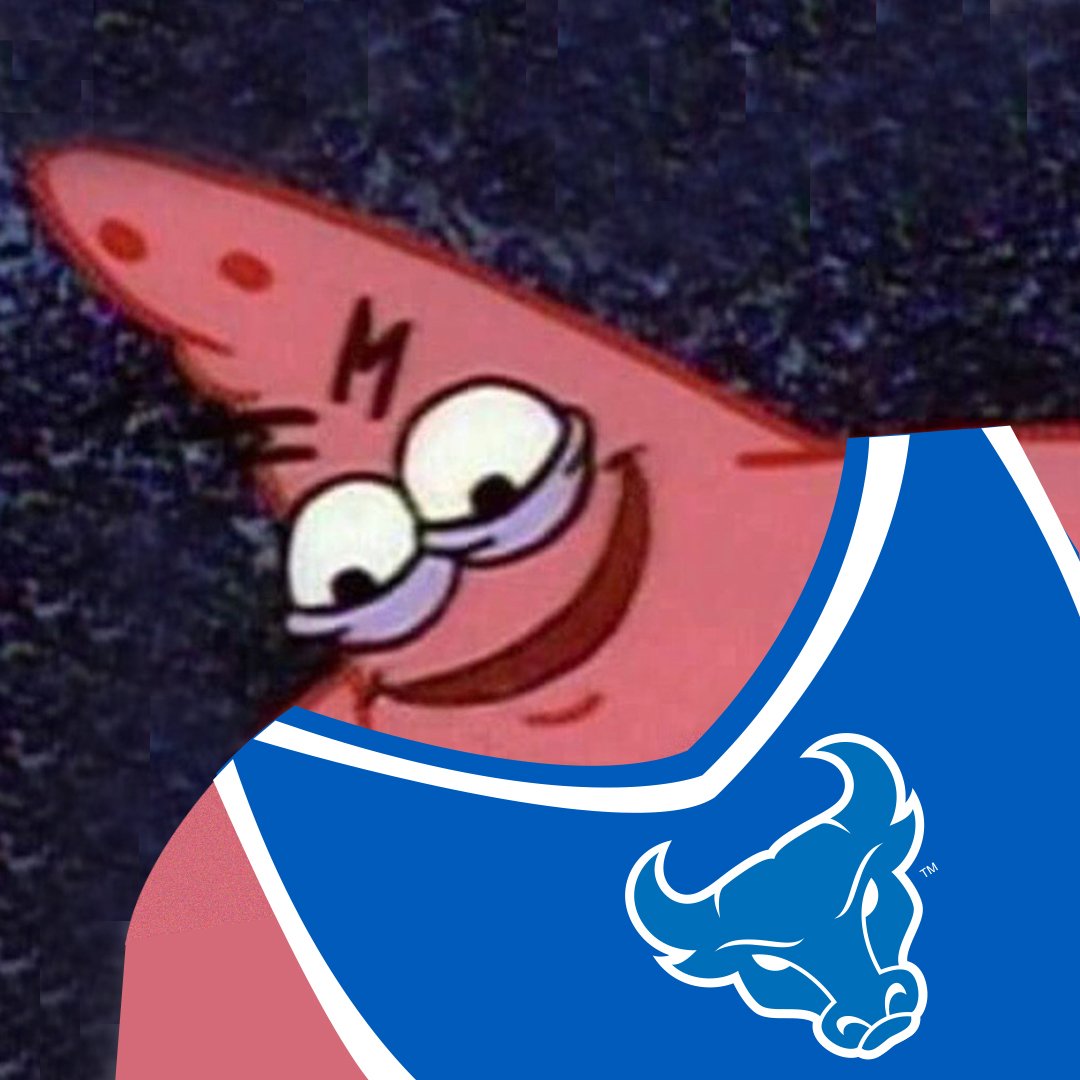 MarchMadnessMBB's tweet photo. Buffalo looking at your bracket like...

#MarchMadness https://t.co/uirsckrFuj