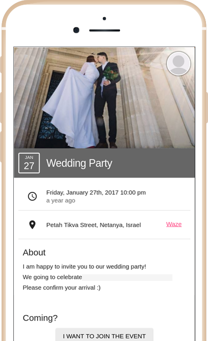 InviappEvents's tweet image. This is how Digital invitation should look like! Weddings, parties, family meeting or any other kind of events! Check this out: buff.ly/2FS2de0
#rsvp #INVITATION #Invitations #weddings #event #events #eventplanning