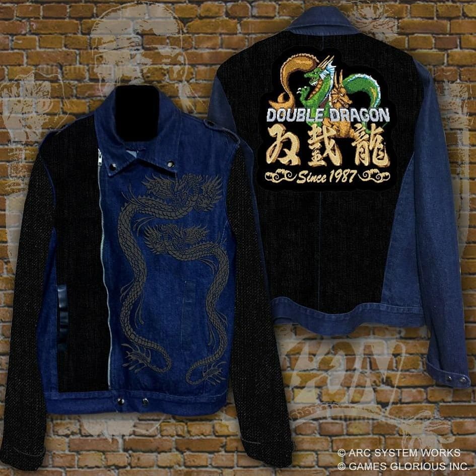 GAMESGLORIOUS's tweet photo. Double Dragon Jacket will avaliable tomorrow. and PAC-MAN PAC-STORE Slip-On Sneaker will avaliable on 22nd March. #doubledragon #pacstore #pacman #retrogaming #arcade #videogames #nes #famicon https://t.co/JCsOD21pWn