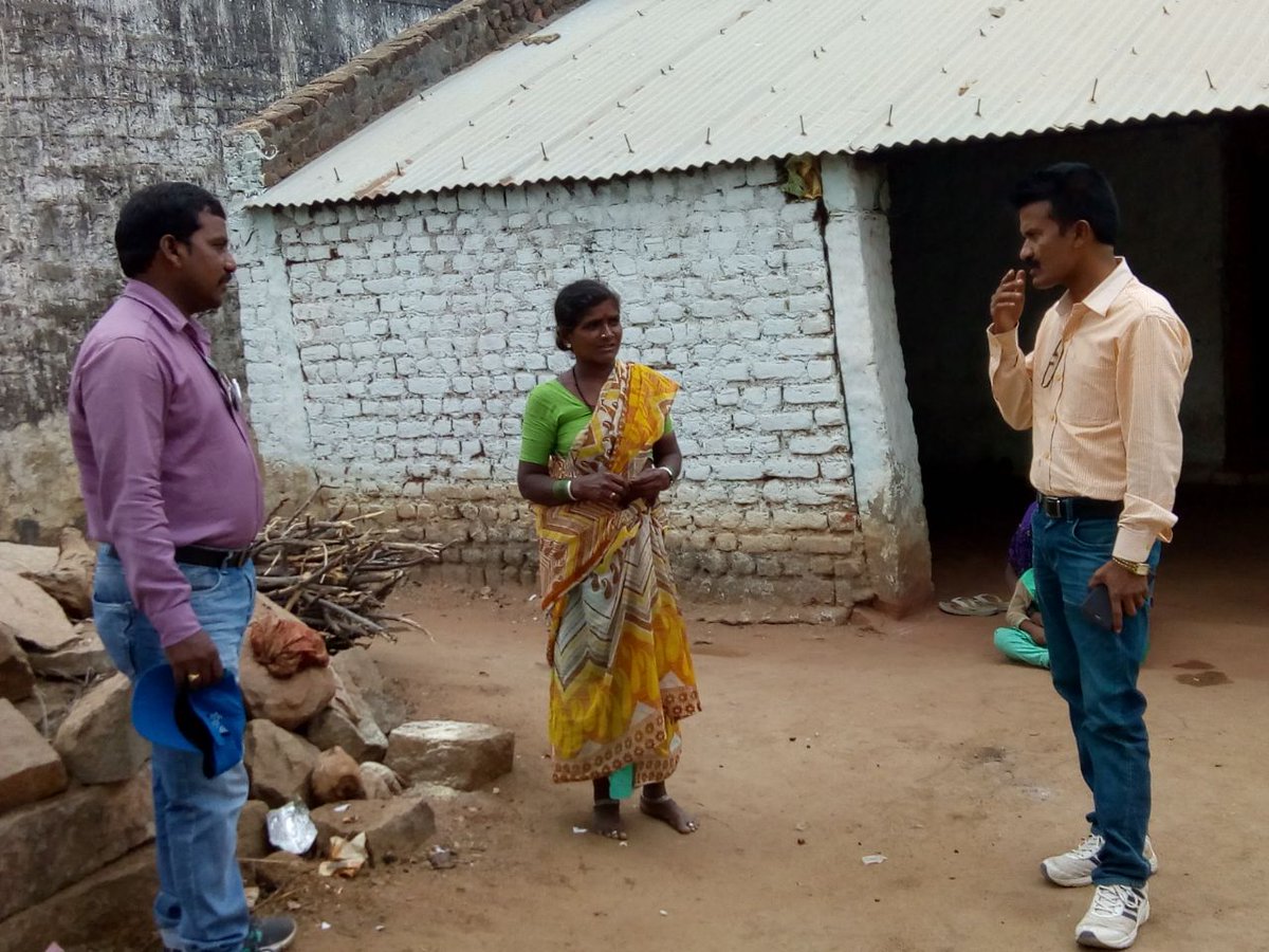 SwachhaWNP's tweet photo. #BDO & others doing #IPC ,the true tool for motivating people for construction of #IHHL @swachhbharat in #Polkepahad GP of #Gopalpet #Wanaparthy #Telangana #ZSBP #ZSBPTS
#Wanaparthy2BecomeODF @Collector_WNP @paramiyer_ @DivyangWaghela @mahimavashisht @TSSBMG https://t.co/Dysl9kUHy0