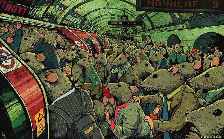 modern world pictures depicting harsh truth