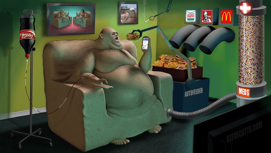 modern world pictures depicting harsh truth