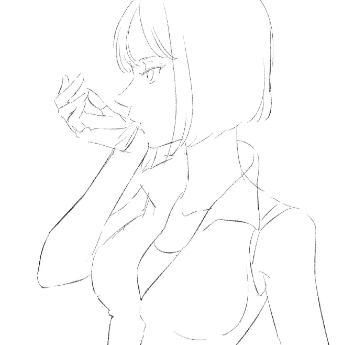 あままつ V Twitter 手袋を口で外す男性キャラクターのイラストはよく見掛けますが 女性でも萌えるのか否か 私では良さが表現出来ないみたいです 誰か描いて