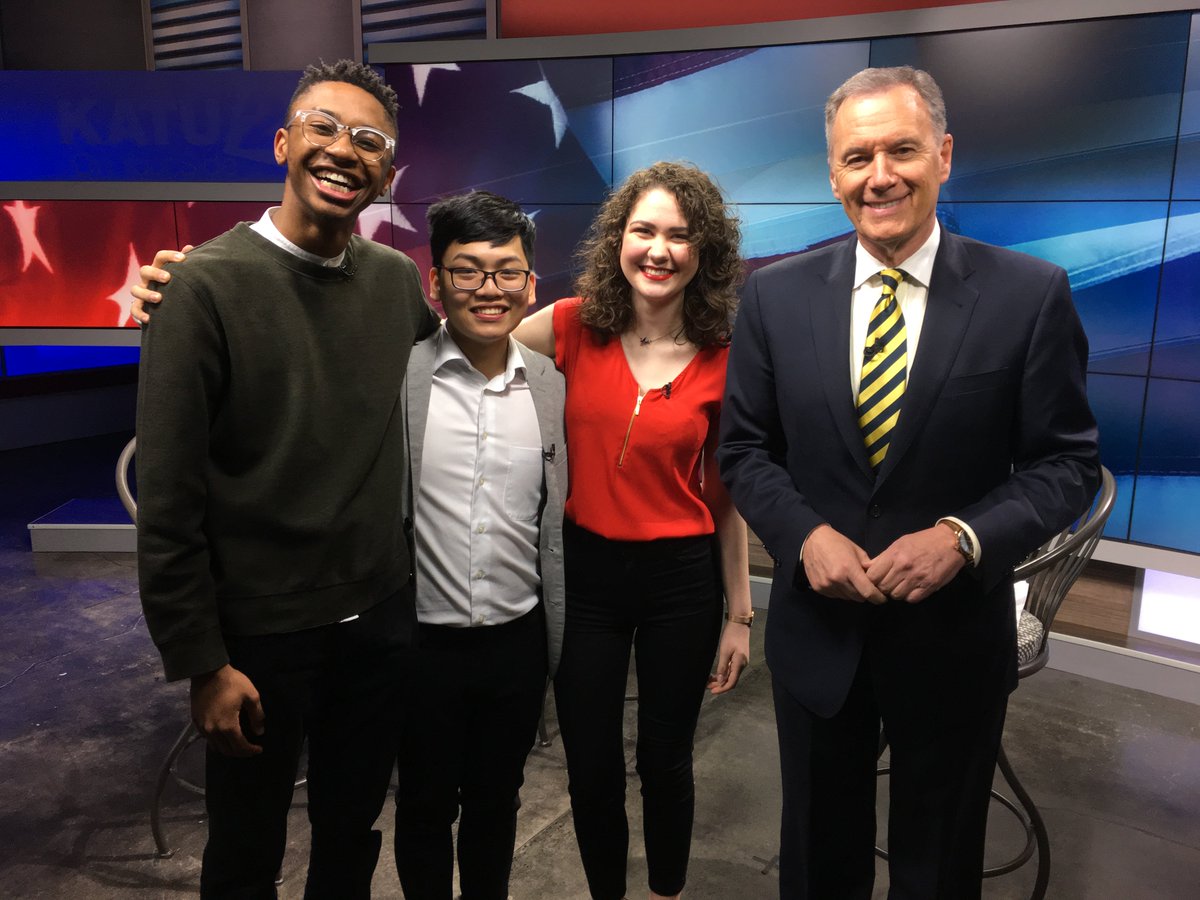 Local High School students talking about their big upcoming march to stop gun violence in their schools. Hear what they hope to make happen. Your Voice, Your Vote - Sunday at 9am #liveonk2