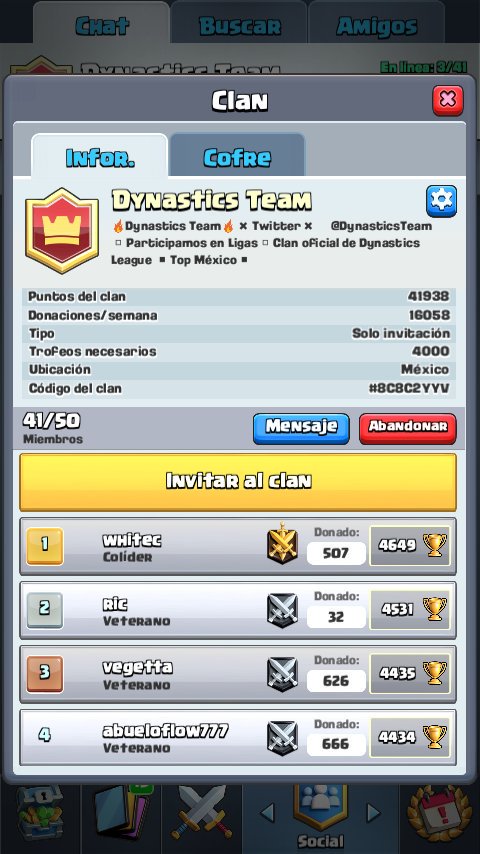 -Mañana en punto de las 7 pm crearemos un torneo de 100 gemas para obtener a 8 clasificados, los cuales jugarán brackets y los 3 primeros lugares de la eliminatoria estarán en el team.📢
Contamos con:
-Equipos en ligas
-Entrenador
-sorteos
-Grupo de wp y discord

INTERESADOS MD