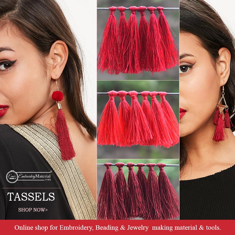 Explore Colorful Tassels for your Summer Designs

Shop now goo.gl/pxztjU

#tassels #latktan #fringes #sale #embellish #tops #footwear #makingjewelry #tasseljewelry #etsyshop #embroiderymaterial #shopnow #tasselaccessories #fashion #redtassel #blacktassel #purpletassel