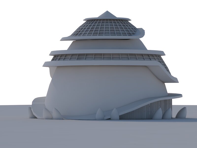 supa_tk's tweet image. #AFROFUTURISM #afritecture #architecture #Nigeria and I decided to go back to our African classic cone roof concept ...repost repost repost please