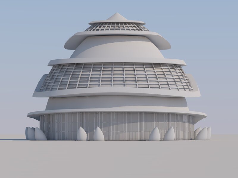 supa_tk's tweet image. #AFROFUTURISM #afritecture #architecture #Nigeria and I decided to go back to our African classic cone roof concept ...repost repost repost please