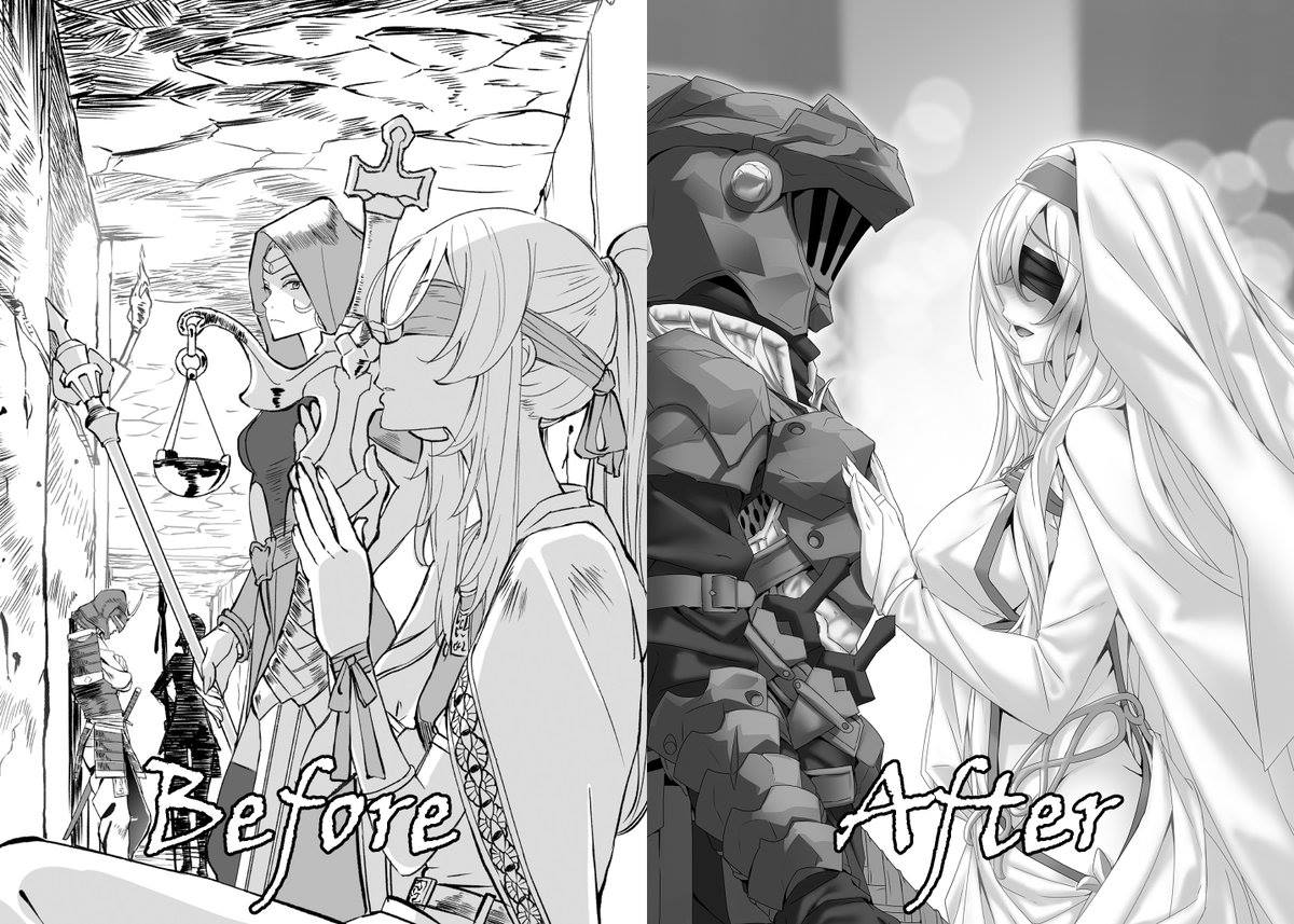 PTSD illustrated from Goblin Slayer perspective and Priestess