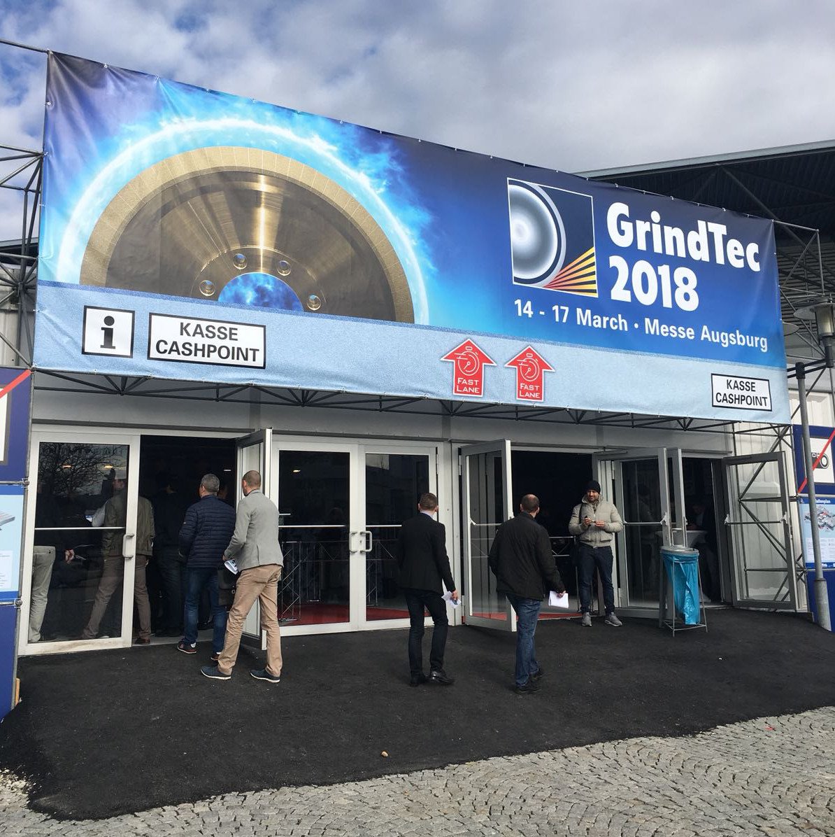 COVIS_Italy's tweet photo. Today our team is visiting the International Trade Fair for Grinding Technology #GrindTec #GrindTec2018 #Covistone #Covis https://t.co/TXB8tVX35A
