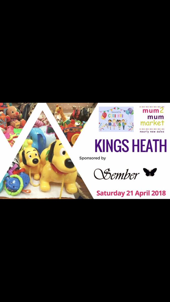 The next mum2mum market is only a few weeks away, we will be there to talk about the brands we stock and the ‘buy well Pass it on’ ethos, why not stop by and say hello @brummum2mum <a href="/sembershop/">sember</a>