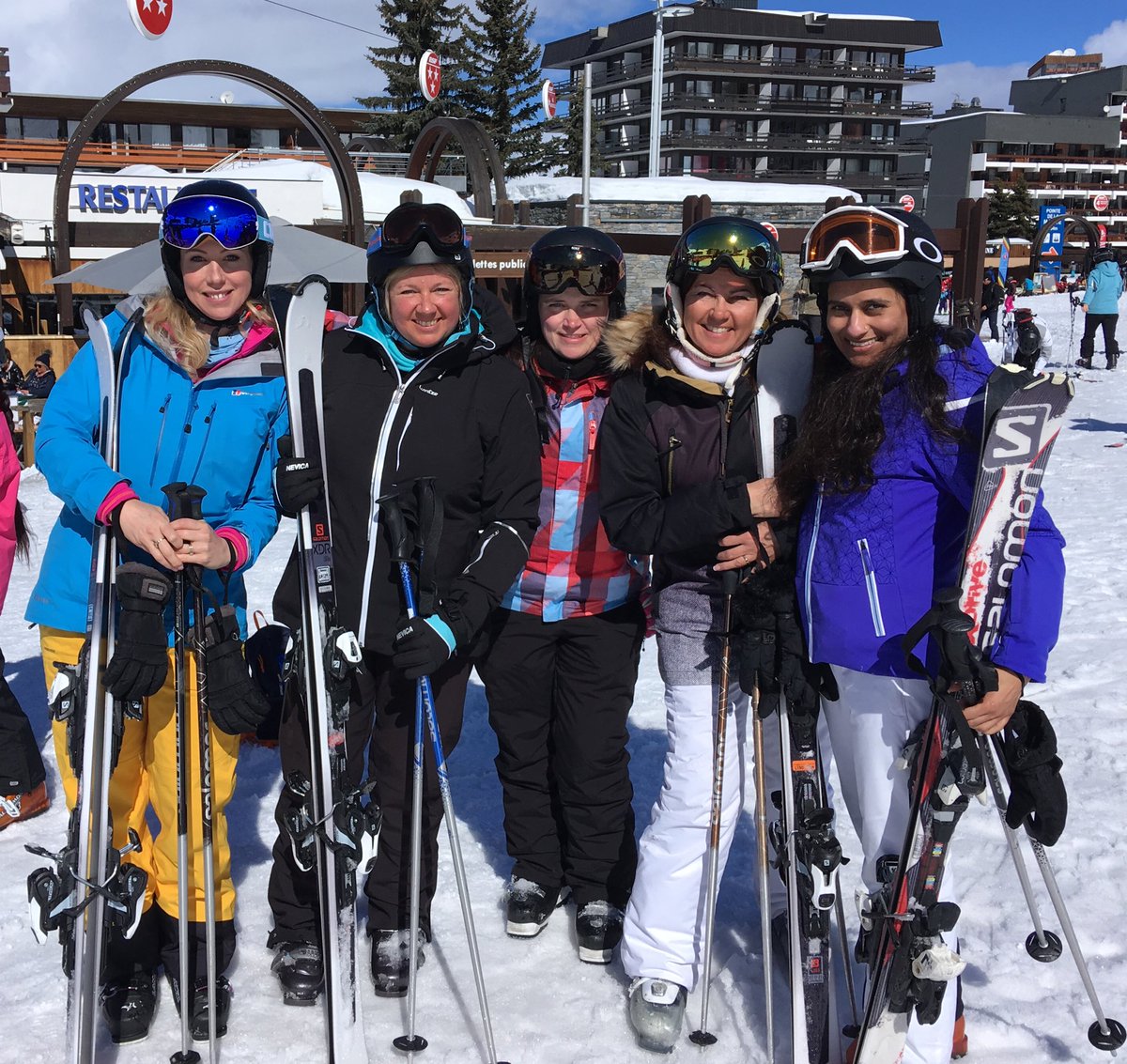 Ski18Sps's tweet photo. The staff are still smiling. What a wonderful week we've all had 😊 https://t.co/HRS2oSaBCh