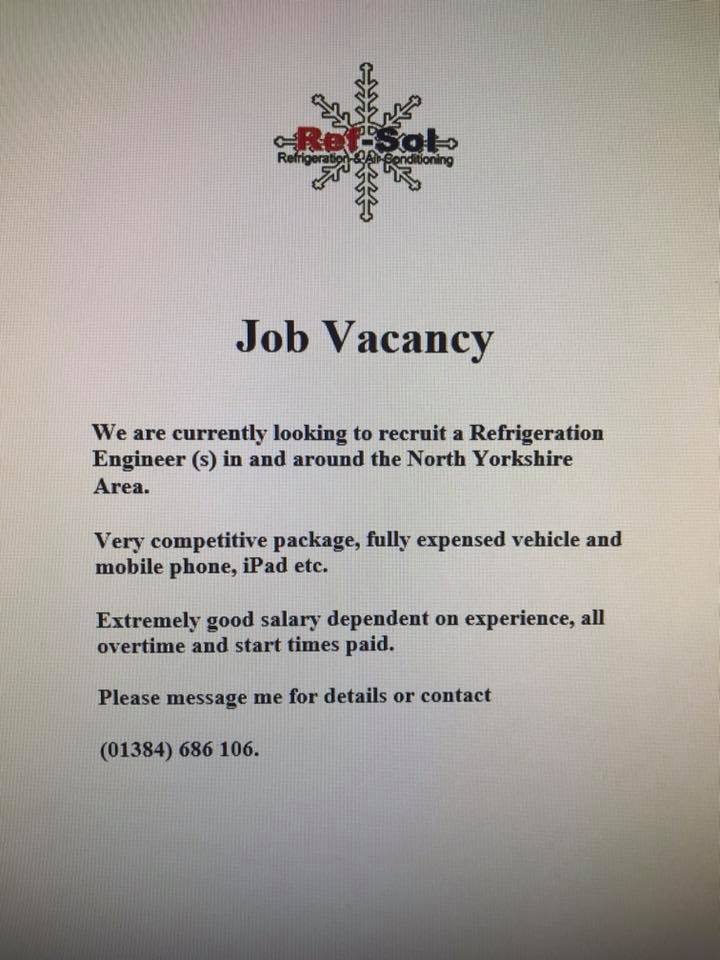 RefSolPro's tweet image. We're hiring!