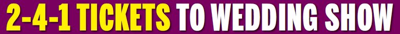 The winner of the Wedding Show of the Year 2018 for Scotland, <a href="/SEWeddingEvent/">SEWE</a> will return to the <a href="/doubletree/">DoubleTree by Hilton</a> Glasgow on March 24 and 25. With today's Scottish Daily Mail you can buy two tickets for the price of one, saving £10.50.