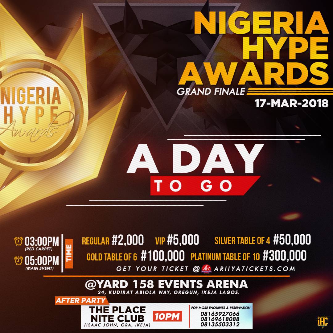 Webtroop's tweet image. It's about to go down 👐🔥🔥
#NigeriaHypeAwards
@Nigeriahypeawards