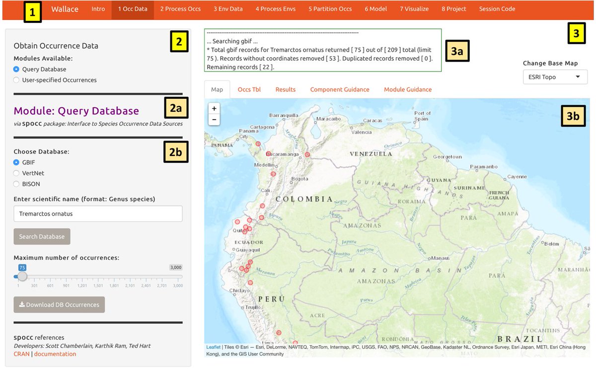 Could an #R-based web app for #Species distribution modelling (&amp; others like it) become a bridge between the cutting edge of #Ecological methods and everyone who wants to use them?

Find out more from @ndimhypervol et al: bit.ly/2IubqaN
#RStats #Wallace #Biodiversity