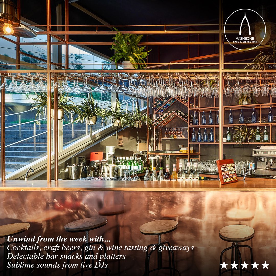 WishboneSandton's tweet photo. Unwind from a long week with our Friday Sundowner Sessions. Make a reservation easily online here: https://t.co/UULtzE4sFp. See you later! 

#wishbone #sundowners #Friday #eatout #zomato #sandtonrestaurants #drinks https://t.co/aqXO6ZsrZP
