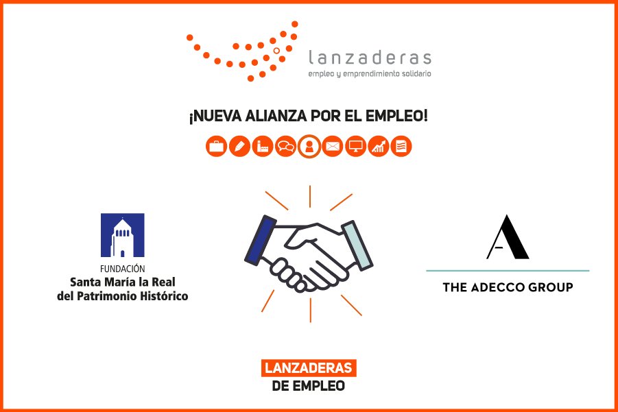 AreaEmpleoFSMLR's tweet photo. #UltimaHora! Grupo Adecco se erige como #ColaboradorDestacado en #OrientaciónLaboral de #Lanzaderas. Hemos alcanzado un nuevo #convenio con @adecco_es por el que sus voluntarios darán talleres formativos y ayudarán a intensificar el contacto con #empresas https://t.co/RgMxKI3CzX https://t.co/rNnUjHVzMj