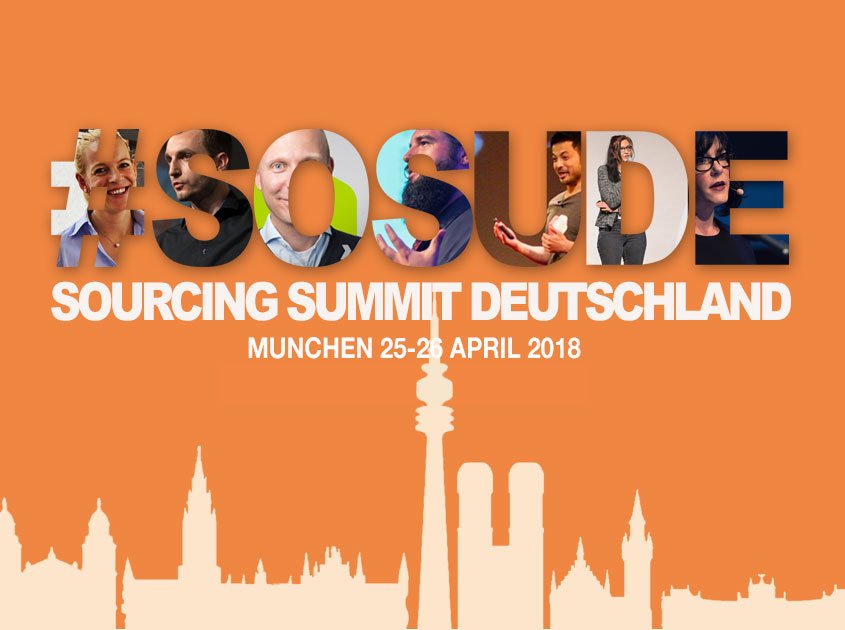 #SOSUDE agenda is live. Hacks, AI, case studies, strategic sourcing, hackathon... everything under the sourcing umbrella will be covered. It's going to be a sourcing feast. sourcingsummit.de/en/agenda not to be missed.   #sosueu #activesourcing