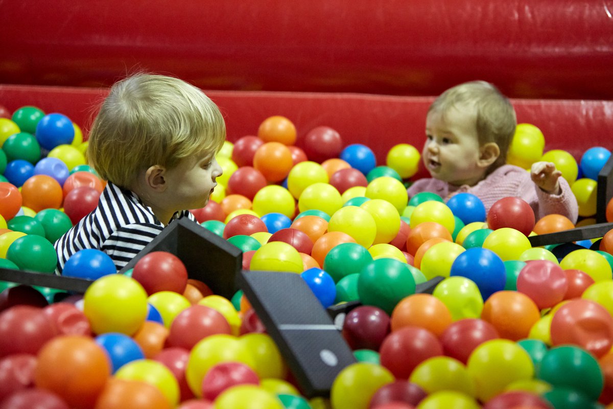 We've especially cornered off a small section for the smaller kiddies, so that they can also have fun in a safe environment! Baby tickets are £4.50 and the ticket includes free entry for one adult.  #InflatableApe