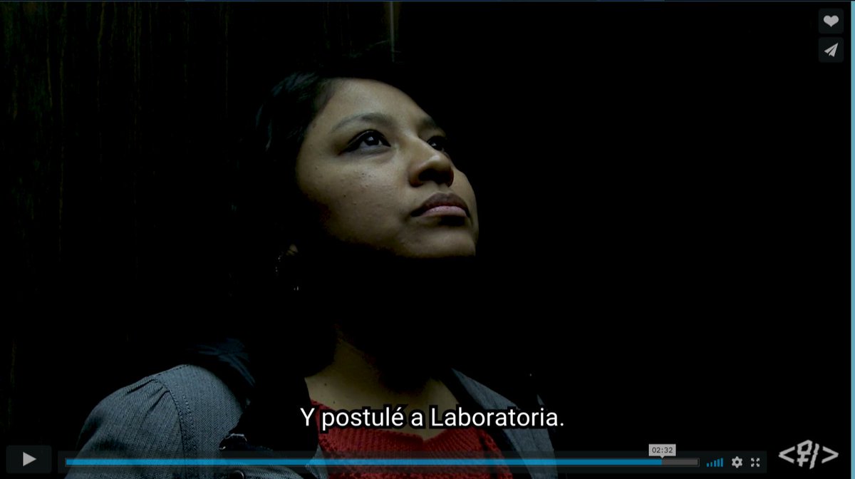 CodingLikeGirl's tweet image. The story of Angie, a mother who developed her career applying to @Laboratoriala 

full article - interactive documentary #codinglikeagirl 
buff.ly/2GuInmZ   published at @elconfidencial
#GenderPayGap #womenintech