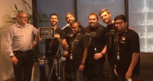 salnakat's tweet image. Super grateful to #mlclhack2018 for awarding our team, The One Click Wonders, the Techie Award! Pretty fantastic :) #oneclickwonders #techie 🔧