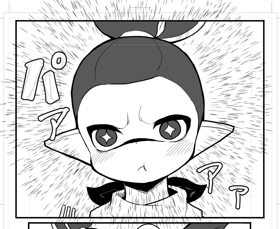毛がとびちったみたいになった 