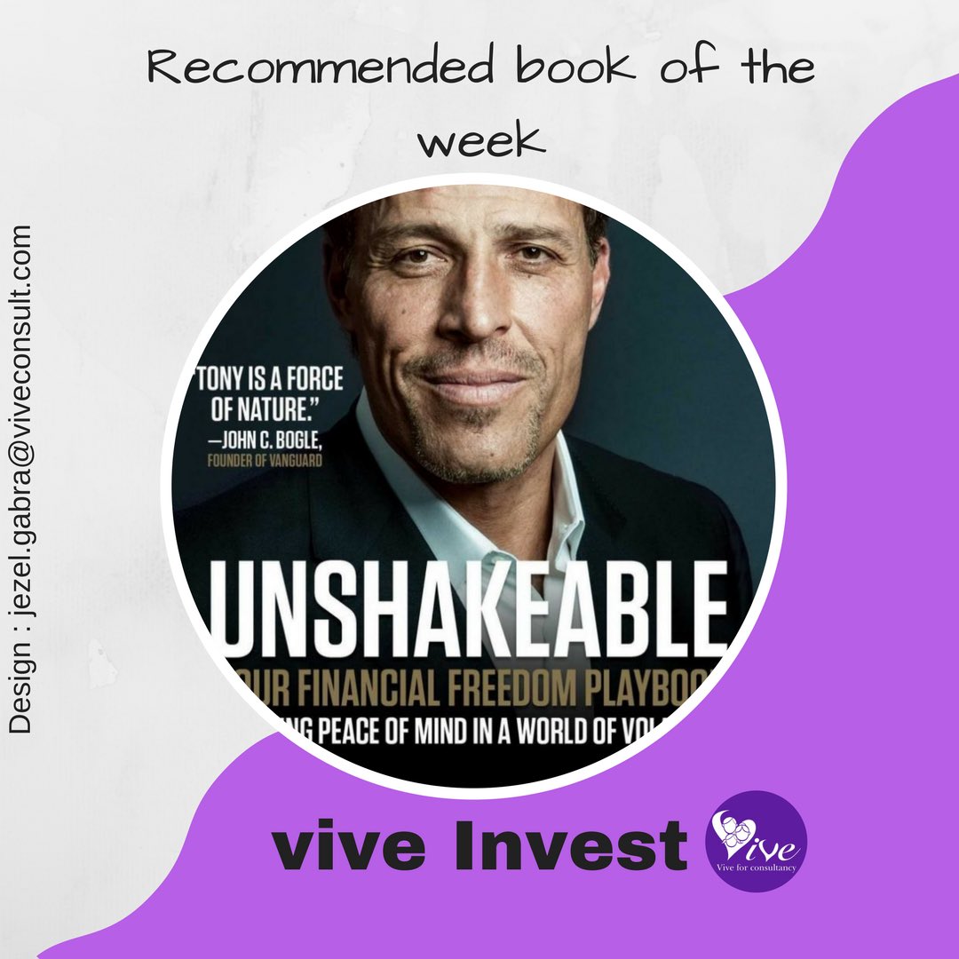 viveconsult's tweet photo. #unshakable #tonyrobbins #bestread #bestbook #Reading #books #viveinvest #viveforconsultancy https://t.co/HmjhVFkQ3H