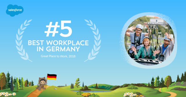 Großartige Neuigkeiten: @SalesforceDE ist einer der besten Arbeitgeber in Deutschland! Wir freuen uns über die Auszeichnungen und bedanken uns. 🎉🎊#SalesforceOhana #BesteArbeitgeber sforce.co/2GxpUpz