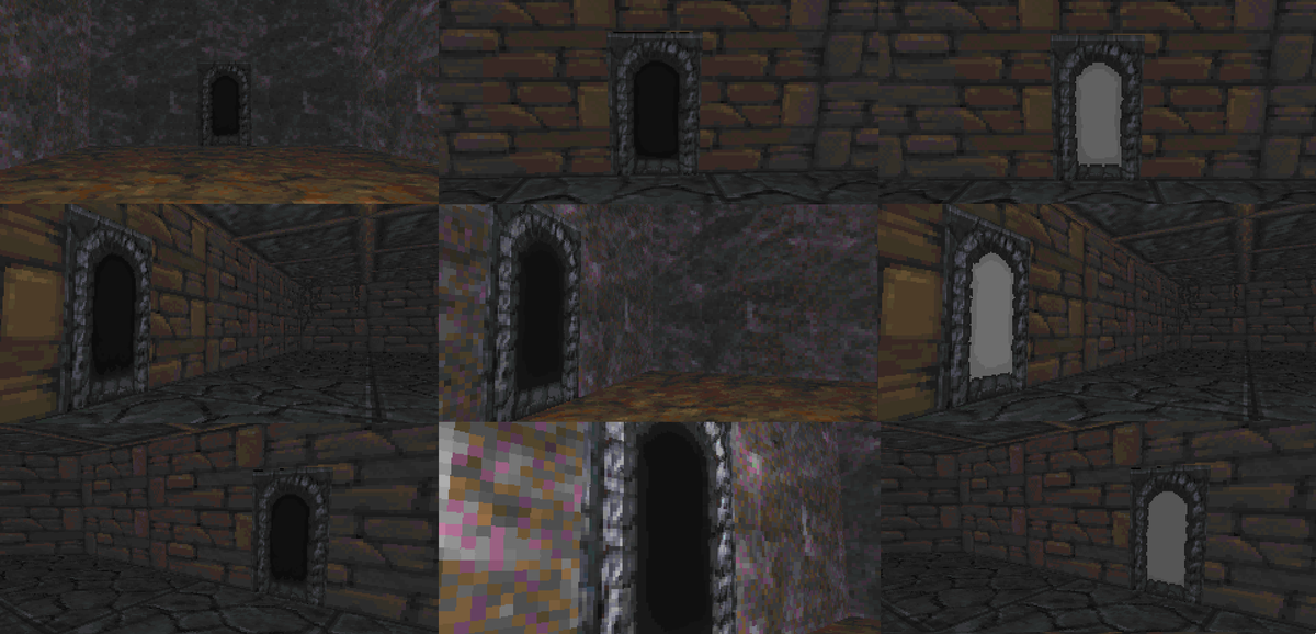 NexusSites's tweet photo. "Different Dungeon Exits" gives more variety to the dungeon exits in #TESDaggerfall. No hanging moss accompanied by a lone skull in every doorway.

https://t.co/Up8Kmgo5vt

#NexusMods #Daggerfall #DaggerfallMods https://t.co/Cec6szoA8p