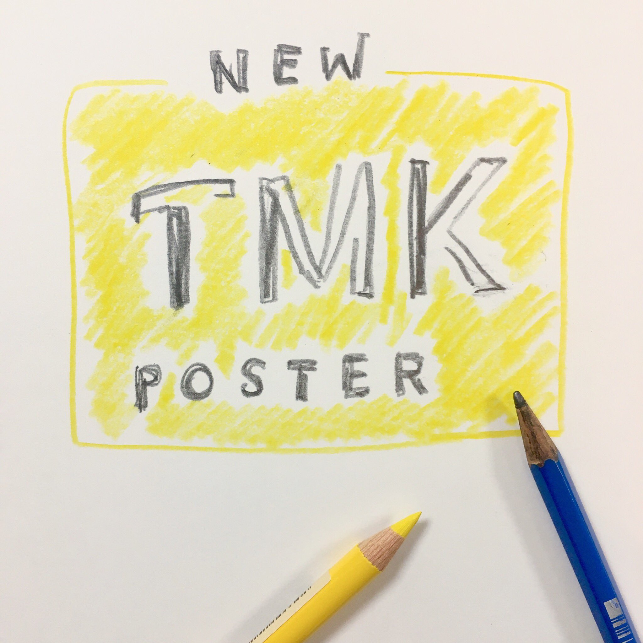 تويتر トゥールズお茶の水店 على تويتر New Tmk Poster ニューtmkポスター紙パッドをご紹介します 黄色い表紙がかわいいです イラストやアイディアスケッチ向きで 表面に微妙な荒さがあるので 色鉛筆 ペン 鉛筆などにもおすすめです お茶の水店では