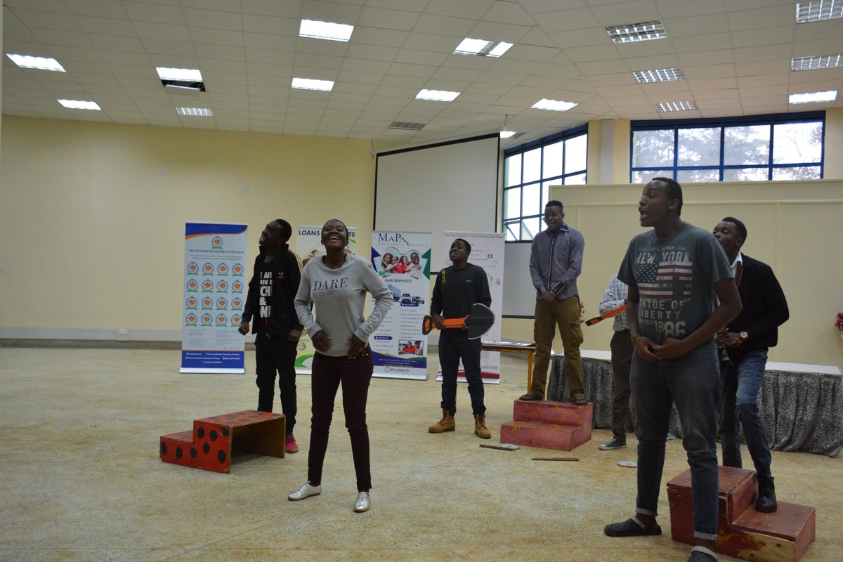 CoopVarsityKE's tweet photo. CUK Drama Club performs at the #CoopUniCulturalWeek2018 https://t.co/N92lhTHG06