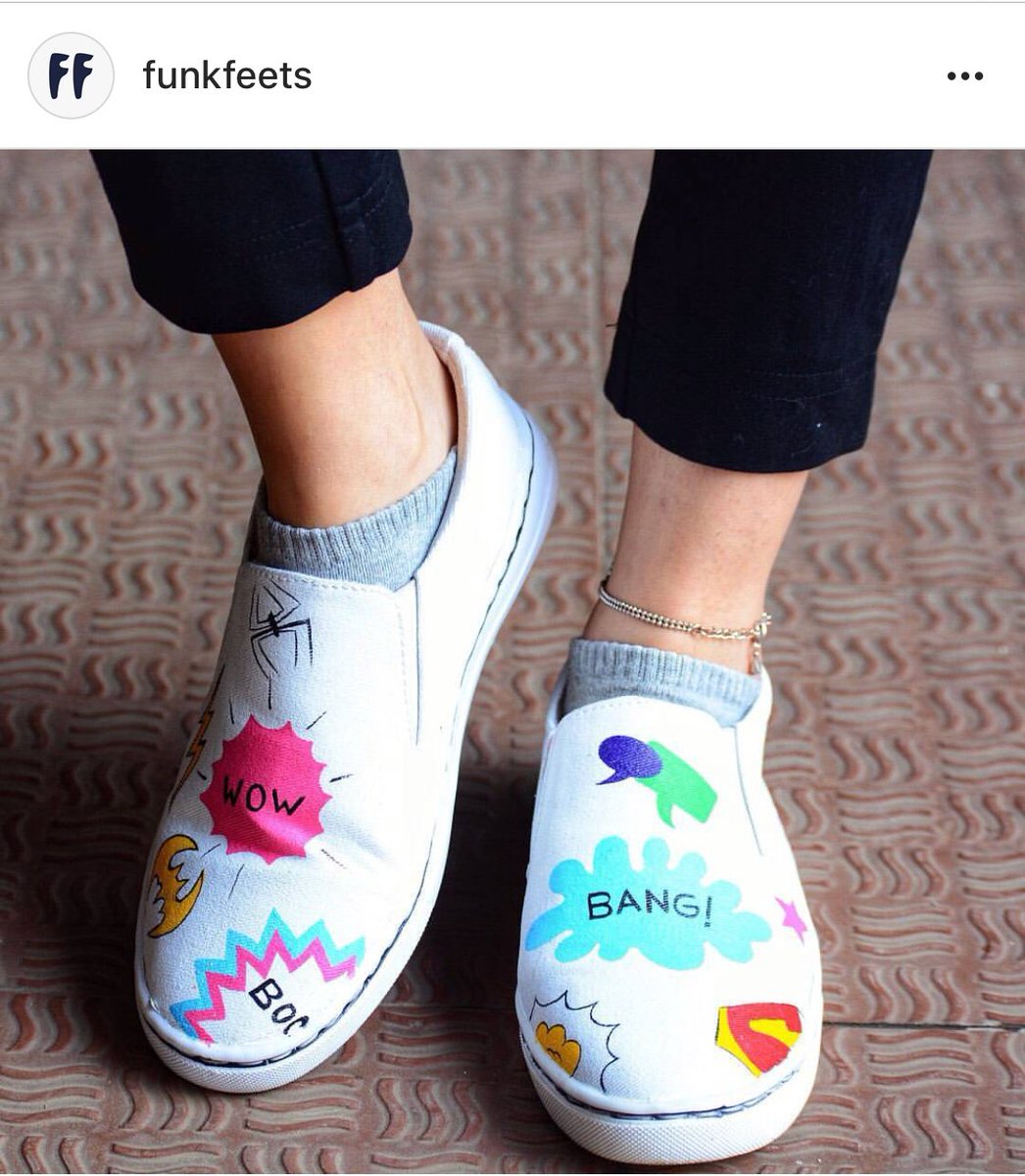 officiallyAnkit's tweet photo. They rightly say, “Keep your eyes on the stars, and your feet on the ground” but with #Funkfeets I got my pair of shoes from them, you’ll also get it from, https://t.co/Bhile1wF8Y https://t.co/cwm0SE2TyB