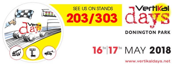 VersaliftUK's tweet photo. We are exhibiting at @Vertikaldays, @DoningtonParkUK on 16th-17th May. Come and visit us on stand 203/303 - we'll have a selection of @VersaliftUK units on display including the new LAT135-H E6 pick-up platform mounted on two new Euro 6 vehicles - a Toyota Hilux and a Isuzu D-Max https://t.co/oq6nBO2Bml